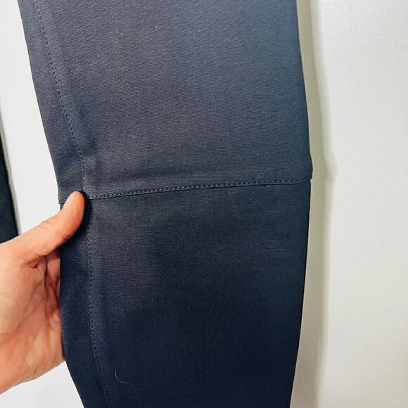 Ann Taylor Women's Black Ankle Zip Moto Skinny Pants Size 6 - Picture 3 of 9